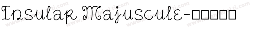 Insular Majuscule字体转换